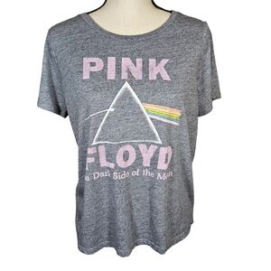 Pink Floyd Dark Side Of The Moon T Shirt, Heather Grey, XL